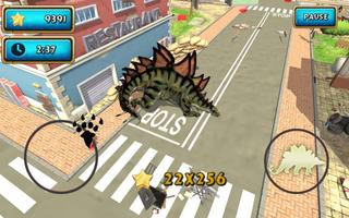 Dinosaur Simulator 2 Dino City capture d'écran 2
