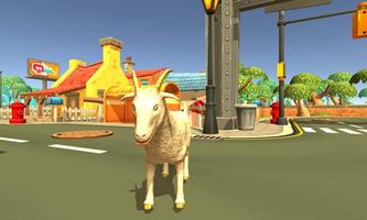 Crazy Goat Rampage Sim 3D ảnh chụp màn hình 2