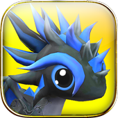 Little Dragon Heroes World Sim أيقونة