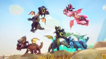 Little Dragon Heroes World Sim скриншот 1
