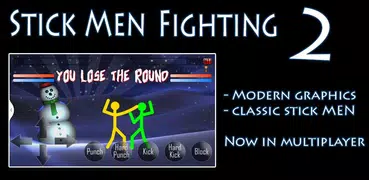 Stick Men Fighting - Multiplayer Ninja Fight Game