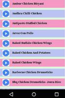How To Bake Chicken Recipes Vidoes تصوير الشاشة 1