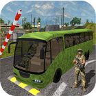 Army Bus Driver Coach 2018 - US Army Transporter আইকন