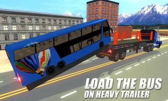 Bus Transporter Truck Flight 2 Affiche