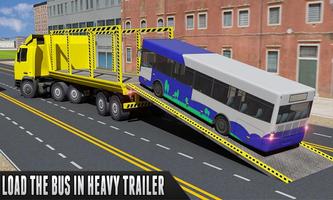 Bus Transporter Truck Flight 海報