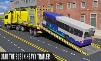 Bus Transporter Truck Flight plakat