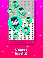 Beardmoji Emoji - Beard Emojis & Emoticon Stickers capture d'écran 1