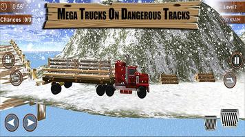 Jungle Wood Cargo Truck: Hill City Transporter screenshot 2