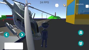 Stickman City 3D تصوير الشاشة 1