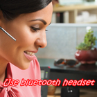 Use bluetooth headset-icoon