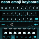 Neon Emoji Keyboard Emoticons APK