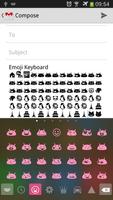 Pink Emoji Keyboard capture d'écran 3