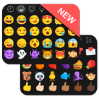 New FB Emoji Keyboard - Style icône
