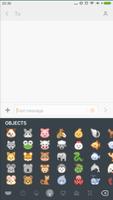Emoji Keyboard Facebook Style captura de pantalla 1