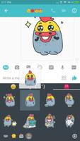 Hi Emoji Oujisang Stickers Gif screenshot 2