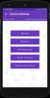 Fast Backup: Contact & SMS اسکرین شاٹ 2
