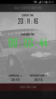 Rally Service Timer Pro Affiche