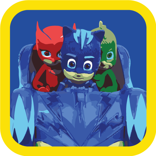 Pj masks racing game - catboy cars -