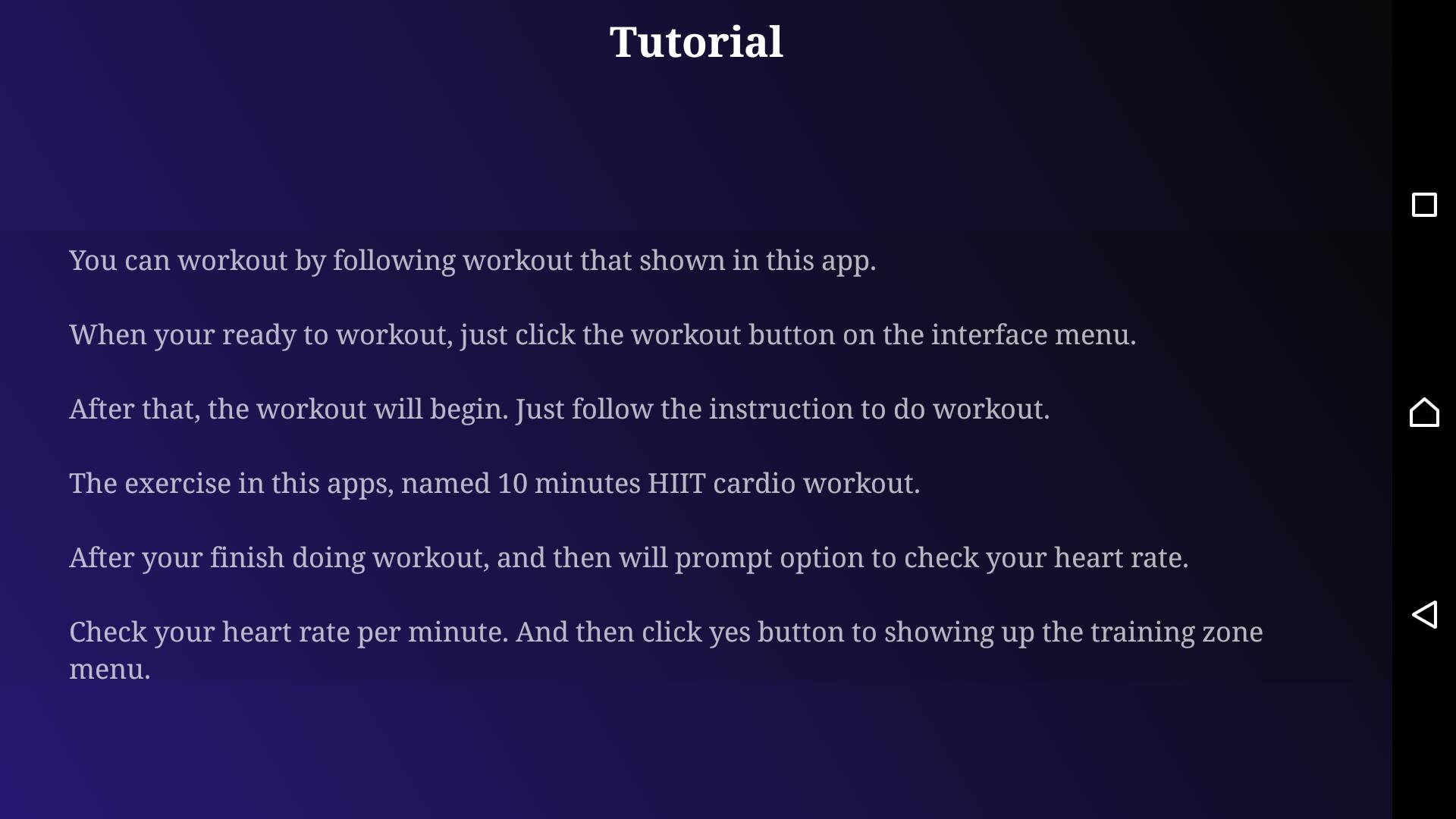 10 Minutes Hiit Cardio Workout For Android Apk Download