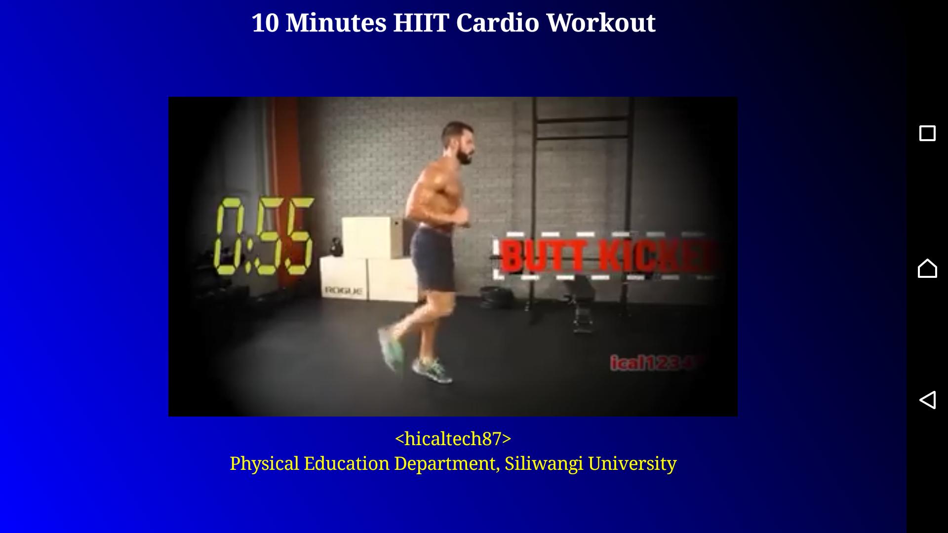 Hiit 10 Minutes Cardio Workout For Android Apk Download Hiit 10 Minutes Cardio Workout For Android Apk Download
