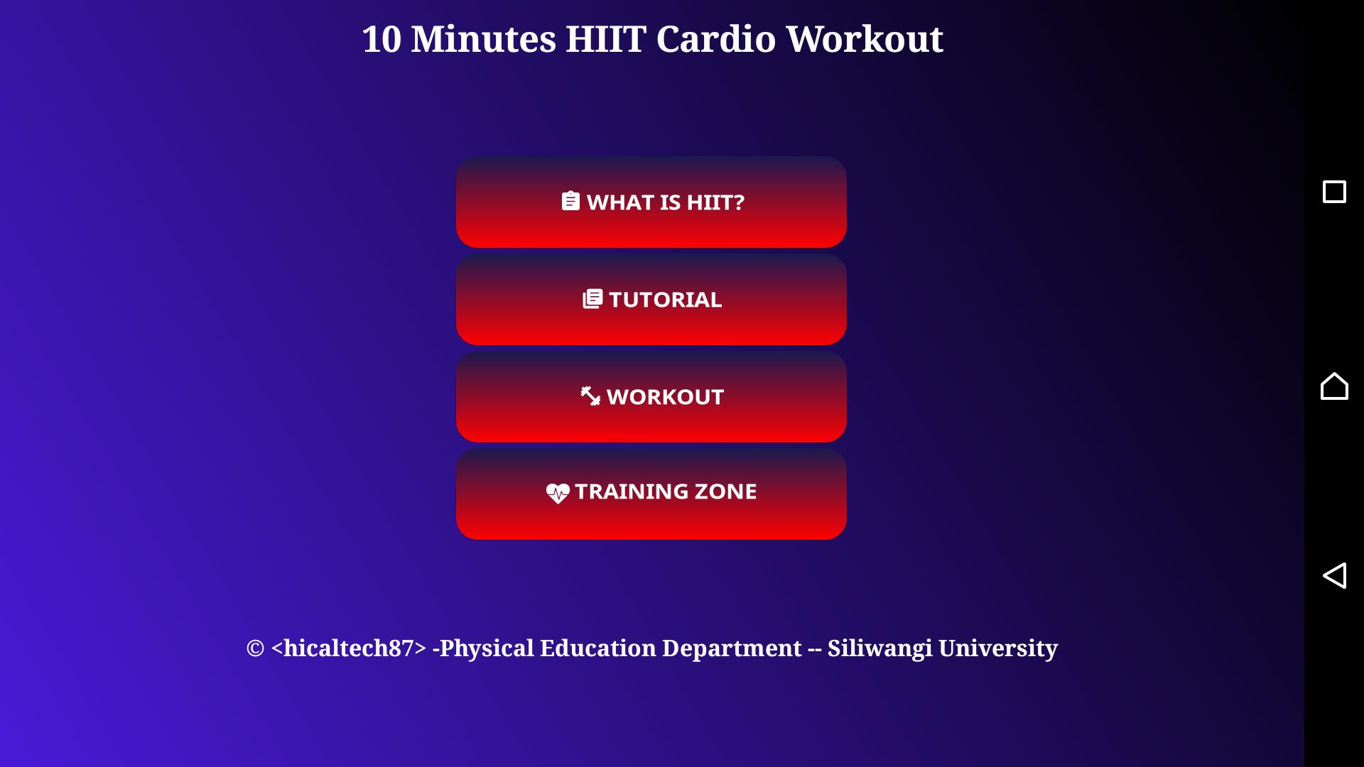 Hiit 10 Minutes Cardio Workout For Android Apk Download