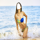 bikini photo editor; edit photo أيقونة