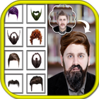 Man Hair Mustachi Style simgesi