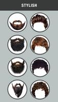 پوستر Man Hair Mustachi Style