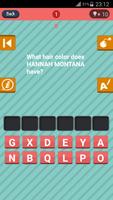 Trivia Quiz for Hannah Montana Affiche