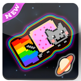 آیکون‌ Nyan Cat : Space Cat