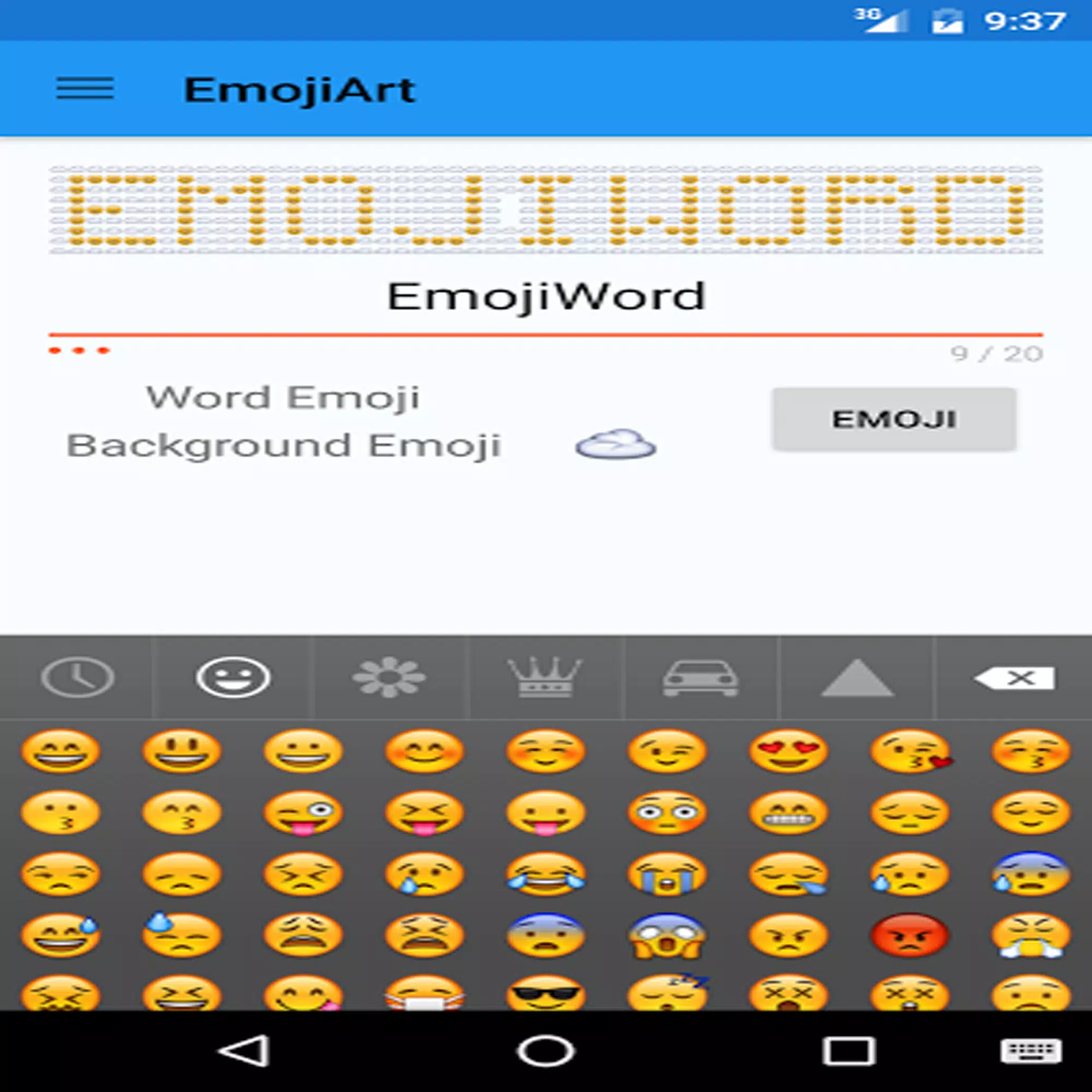絵文字アート Emoji Emoticons Art Fur Android Apk Herunterladen