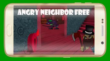 Angry Neighbor Game الملصق