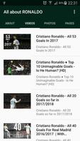 All about RONALDO اسکرین شاٹ 1