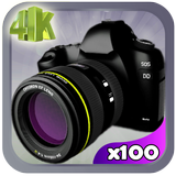 High Zoom Camera 4k New icône