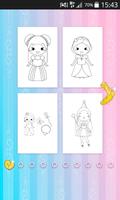 Princess Coloring Pages for Kids, Boys & Girls capture d'écran 1