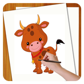 Drawing Animals Live icon