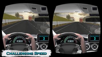 برنامه‌نما VR Highway Escape Rush: Endless Racing Simulator عکس از صفحه