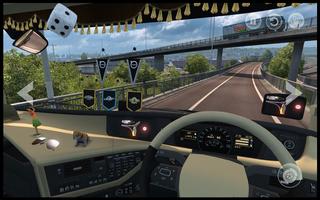 In Truck Driving : City Highway Cargo Racing Games capture d'écran 2