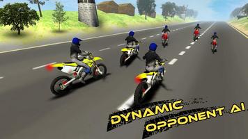 Highway Trail Bike Racer game- new bike stunt race screenshot 2