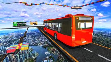 Crazy Bus Impossible Driving:Stunts Simulator 2018 Ekran Görüntüsü 2