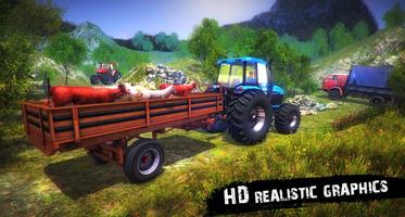 Grand Farm Tractor Transporter Simulator 2018 capture d'écran 1