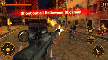 Stickman Zombie Counter Shooter: Last Man Survival Affiche