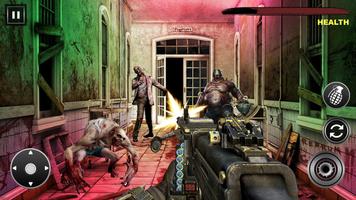 Ultimate Zombie Shooting War - Last Man Survival ภาพหน้าจอ 3