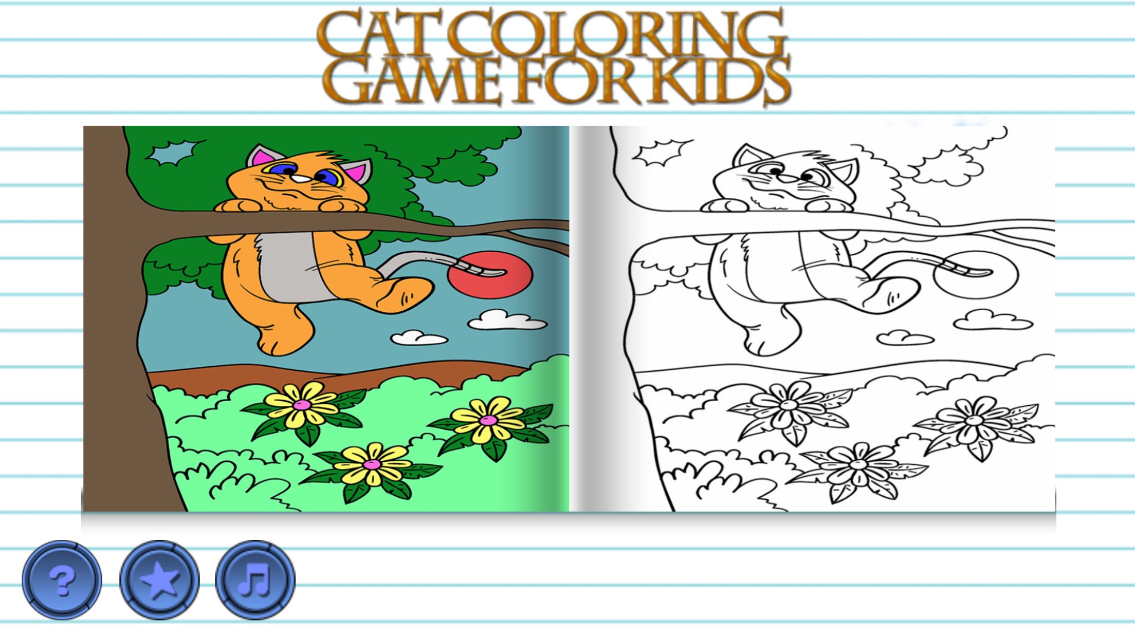 Cat Coloring Page for kids APK for Android Download