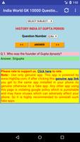 India World GK 10000 Questions at HighDip capture d'écran 1
