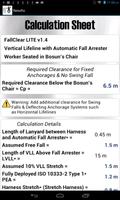 FallClear LITE - Calculators screenshot 3
