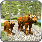 Tiger Simulator 2018 - Animal Hunting Games icône