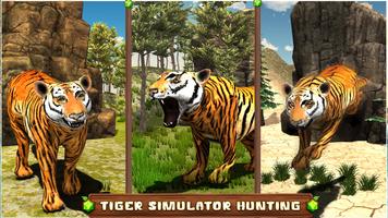 Tiger Simulator 2018 - Animal Hunting Games Affiche