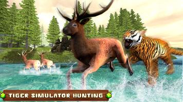 Tiger Simulator 2018 - Animal Hunting Games capture d'écran 1