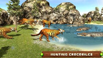 Tiger Simulator 2018 - Animal Hunting Games capture d'écran 2